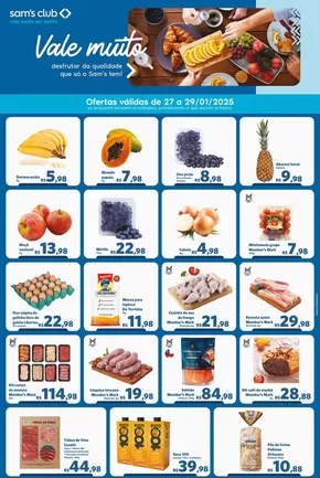 Catálogo Sam's Club em Contagem | Ofertas e promoções atuais | 27/01/2025 - 29/01/2025