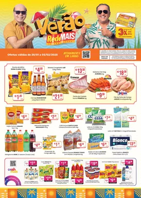 Promoções de Supermercados em Natal | Ofertas Rede Mais Supermercados de Rede Mais Supermercados | 29/01/2025 - 05/02/2025