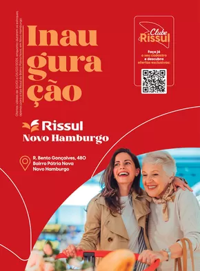 Promoções de Supermercados em Novo Hamburgo | Inauguração Rissul Novo Hamburgo de Rissul | 30/01/2025 - 05/02/2025