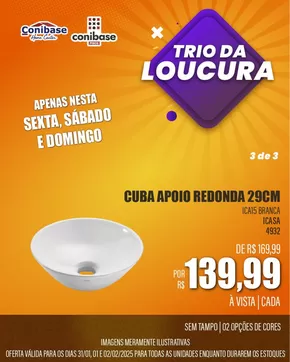 Promoções de Material de Construção em Indaiatuba | Melhores ofertas e descontos de Conibase | 31/01/2025 - 02/02/2025