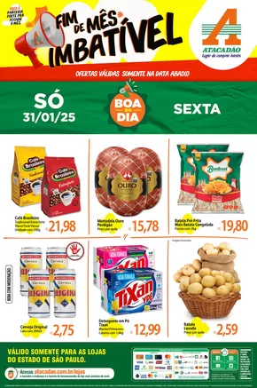 Catálogo Atacadão em São Paulo | Ótima oferta para caçadores de pechinchas | 31/01/2025 - 31/01/2025