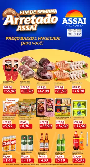 Promoções de Supermercados em Natal | Pechinchas e ofertas atuais de Assaí Atacadista | 31/01/2025 - 02/02/2025