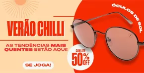 Promoções de Óticas em Embu das Artes | Chilli Beans ofertas ! de Chilli Beans | 17/02/2025 - 14/03/2025