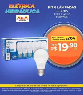 Promoções de Material de Construção em Joinville | Novas ofertas para descobrir de Milium | 03/03/2025 - 26/03/2025
