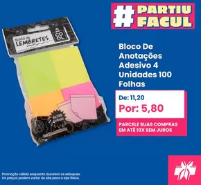 Promoções de Livraria, Papelaria e Material Escolar em Blumenau | PartiuFacul  de Livrarias Curitiba | 04/03/2025 - 18/03/2025