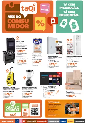 Promoções de Lojas de Departamentos em Viamão | Mês Do Consumidor de Lojas TaQi | 04/03/2025 - 23/03/2025