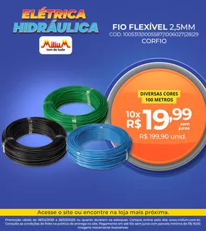Catálogo Milium em Joinville | Encarte Milium | 18/02/2025 - 26/03/2025
