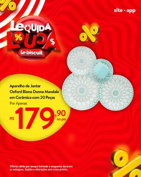 Promoções de Lojas de Departamentos em Aracaju | Lequida  de Le Biscuit | 07/03/2025 - 21/03/2025