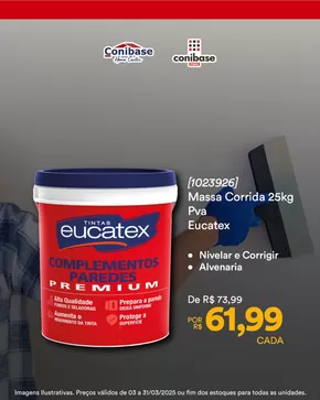 Promoções de Material de Construção em Taboão da Serra | Economize agora com nossas ofertas de Conibase | 03/03/2025 - 31/03/2025