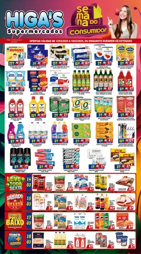 Catálogo Supermercado Higas em São Bernardo do Campo | Ofertas Supermercado Higas | 12/03/2025 - 18/03/2025