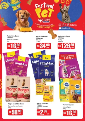 Catálogo Supermercados Mateus em Maceió | Festival Pet | 12/03/2025 - 15/03/2025