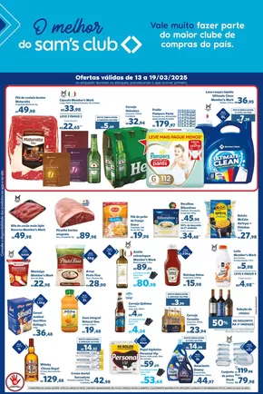 Promoções de Supermercados | Ofertas e promoções atuais de Sam's Club | 13/03/2025 - 19/03/2025