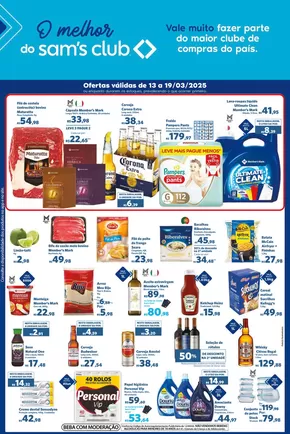 Catálogo Sam's Club em Santo Amaro das Brotas | Melhores ofertas e descontos | 13/03/2025 - 19/03/2025