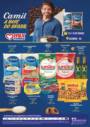 Catálogo Supermercados Mateus em Jacobina | Ofertas especiais para você | 13/03/2025 - 16/03/2025