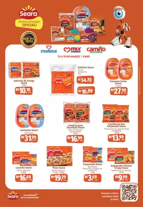 Catálogo Supermercados Mateus em Castanhal | Seara | 13/03/2025 - 19/03/2025