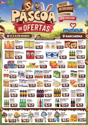 Catálogo Supermercados Mateus em Barcarena | Melhores ofertas para todos os clientes | 13/03/2025 - 16/03/2025