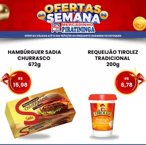 Catálogo Mercadinho Piratininga em Campos do Jordão | Encarte Mercadinho Piratininga | 14/03/2025 - 19/03/2025