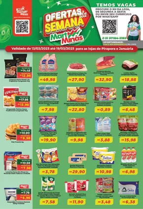 Catálogo Mart Minas em Januária | Ofertas exclusivas | 13/03/2025 - 19/03/2025