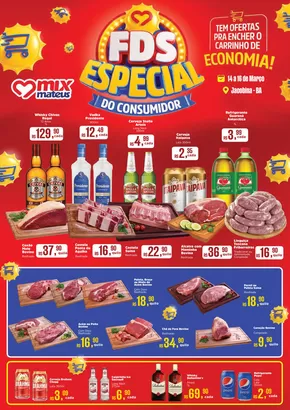 Catálogo Supermercados Mateus em Jacobina | Nossas melhores ofertas para você | 14/03/2025 - 16/03/2025