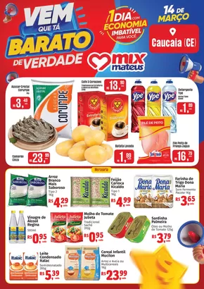 Catálogo Supermercados Mateus em Caucaia | Ofertas exclusivas e pechinchas | 14/03/2025 - 14/03/2025