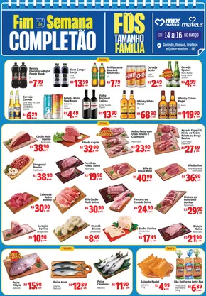 Catálogo Supermercados Mateus em Quixeramobim | Descontos e promoções | 14/03/2025 - 16/03/2025