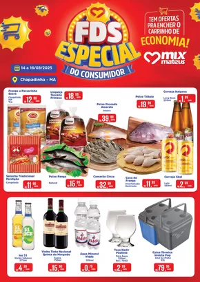 Catálogo Supermercados Mateus em Chapadinha | Promoções especiais em andamento | 14/03/2025 - 16/03/2025