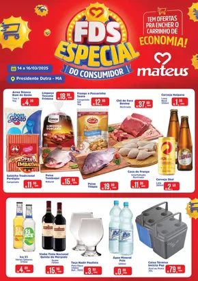 Catálogo Supermercados Mateus em Presidente Dutra | Ofertas especiais para você | 14/03/2025 - 16/03/2025