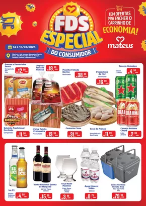 Catálogo Supermercados Mateus em São Luís | Promoções especiais em andamento | 14/03/2025 - 16/03/2025