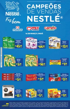 Promoções de Supermercados em Marituba | Nestlé de Supermercados Mateus | 16/03/2025 - 16/03/2025