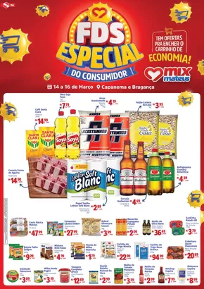 Catálogo Supermercados Mateus em Bragança | Ofertas exclusivas para nossos clientes | 14/03/2025 - 16/03/2025