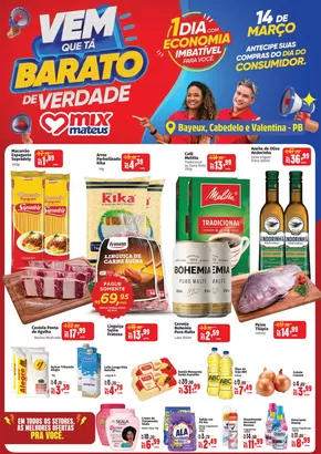 Catálogo Supermercados Mateus em Bayeux | Melhores ofertas e descontos | 14/03/2025 - 14/03/2025