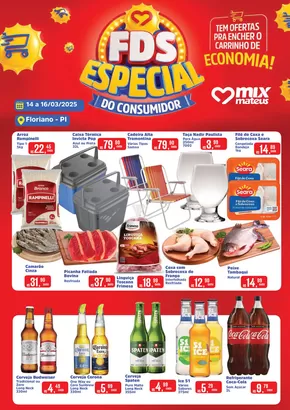 Catálogo Supermercados Mateus | Melhores ofertas para compradores econômicos | 14/03/2025 - 16/03/2025