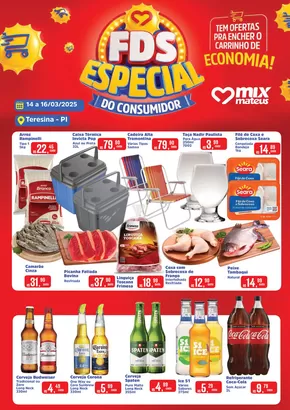 Catálogo Supermercados Mateus em Teresina | Descubra ofertas atraentes | 14/03/2025 - 16/03/2025