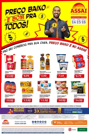 Catálogo Assaí Atacadista em Fortuna de Minas | Ofertas exclusivas | 14/03/2025 - 16/03/2025