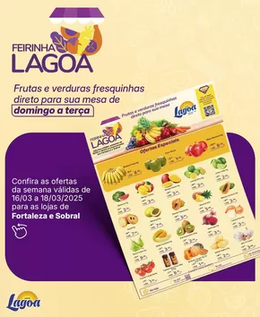 Promoções de Supermercados em Fortaleza | Encarte Super Lagoa de Super Lagoa | 16/03/2025 - 18/03/2025