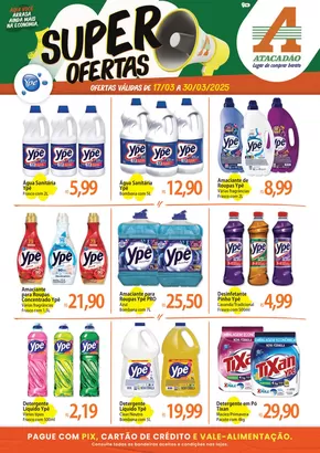 Promoções de Supermercados em Guaíba | Atacadão - Limpeza de Atacadão | 17/03/2025 - 30/03/2025