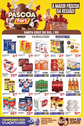 Promoções de Supermercados em Joinville | RS Tabloide Semanal 3ª Ed 17 a 23 MAR Santa Cruz do Sul de Fort Atacadista | 17/03/2025 - 23/03/2025