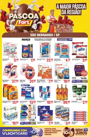 Promoções de Supermercados | SP Tabloide Semanal 3ª Ed 17 a 23 MAR 25 Sao Bernardo de Fort Atacadista | 17/03/2025 - 23/03/2025