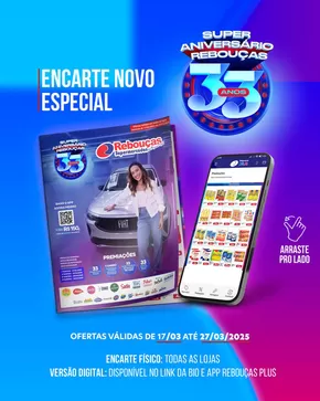 Promoções de Supermercados em Mossoró | Encarte Novo Esencial de Rebouças Supermercados | 17/03/2025 - 27/03/2025