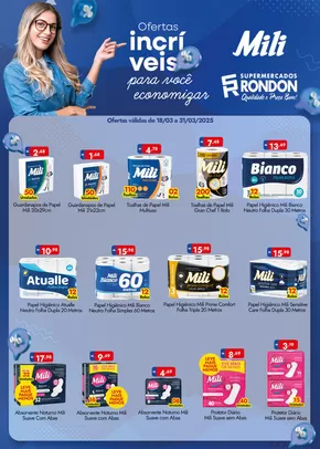 Catálogo Supermercados Rondon em Araçatuba | Melhores ofertas para compradores econômicos | 18/03/2025 - 31/03/2025