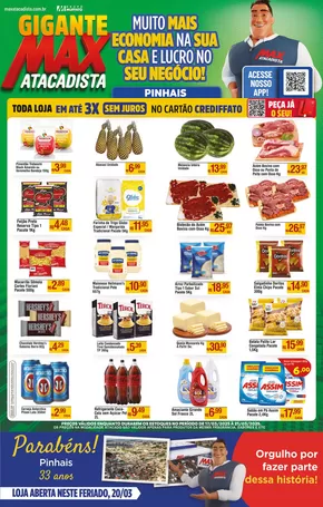 Catálogo Max Atacadista em Curitiba | Melhores ofertas para compradores econômicos | 17/03/2025 - 21/03/2025