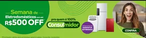 Promoções de Eletrônica e Magazines em Limeira | Semana de eletrodomesticos com ate R$500 off ! de Consul | 18/03/2025 - 27/03/2025