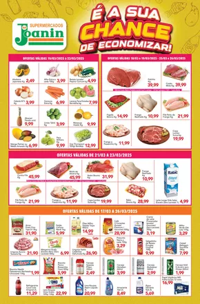 Catálogo Supermercados Joanin em São Paulo | Encarte Supermercados Joanin | 19/03/2025 - 26/03/2025