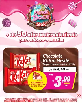 Promoções de Supermercados em Cachoeira do Sul | Ampla seleção de ofertas de Stok Center | 17/03/2025 - 23/03/2025