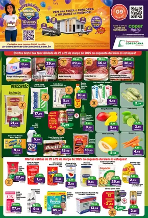 Catálogo Copercana | Ofertas exclusivas e pechinchas | 20/03/2025 - 26/03/2025