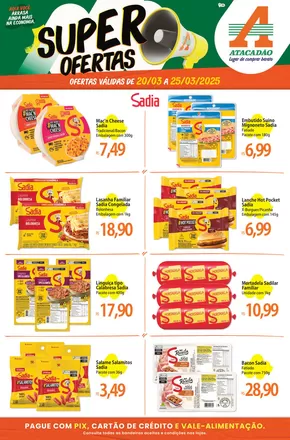 Promoções de Supermercados em Guaíba | Ofertas exclusivas de Atacadão | 20/03/2025 - 25/03/2025