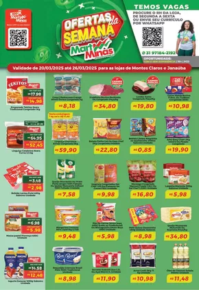 Catálogo Mart Minas em Montes Claros | Nossas melhores pechinchas | 20/03/2025 - 26/03/2025