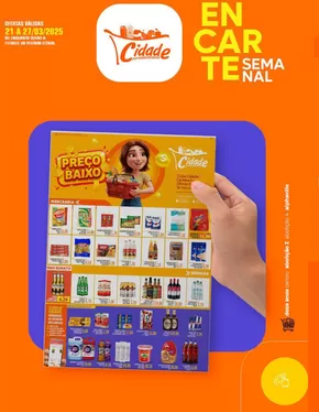 Catálogo Cidade Supermercados | Ofertas especiais para você | 21/03/2025 - 27/03/2025