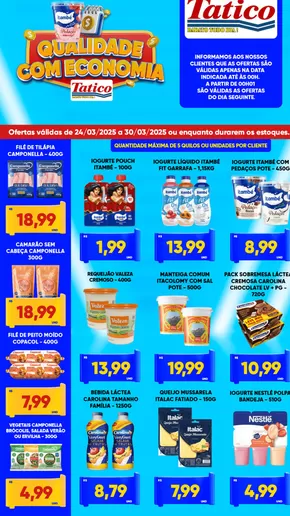 Catálogo Tatico em Brasília | Descontos e promoções | 24/03/2025 - 30/03/2025