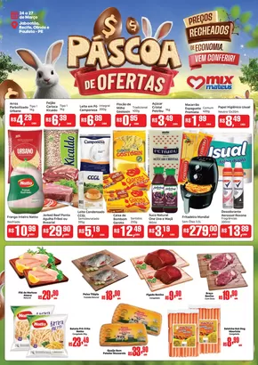 Promoções de Supermercados em Paulista | Ofertas especiais para você de Supermercados Mateus | 24/03/2025 - 27/03/2025